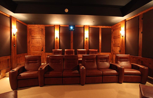 sound panels in acoustic home theater improve sound quality for soundproofing a home theater