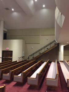 Fabric Acoustic Panels Soundproofing a Sanctuary