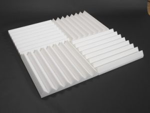 melamine foam linear wedge sound panels for noise control
