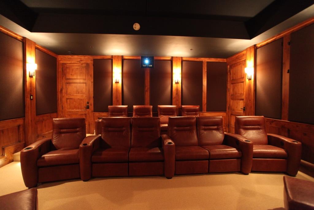 home theater sound panels control low base reverberation