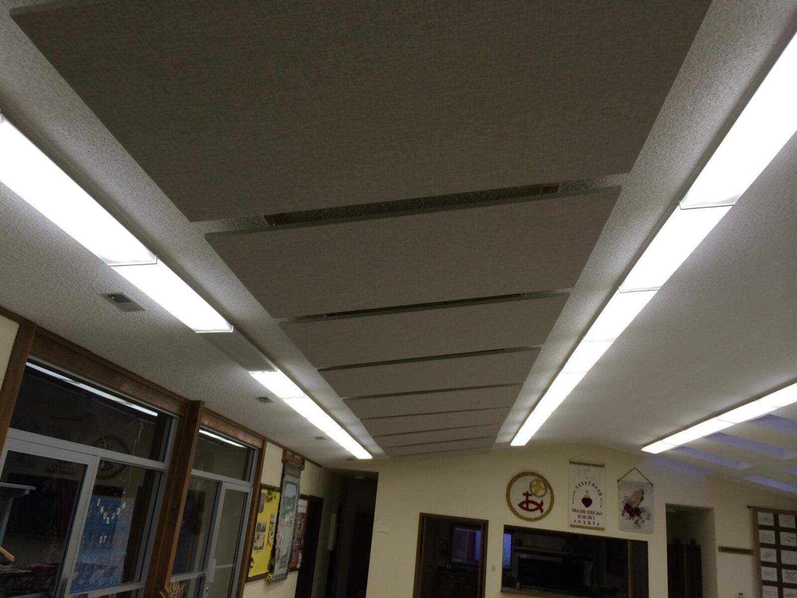 Sound Absorbing Panels For Multipurpose Room Soundproofing