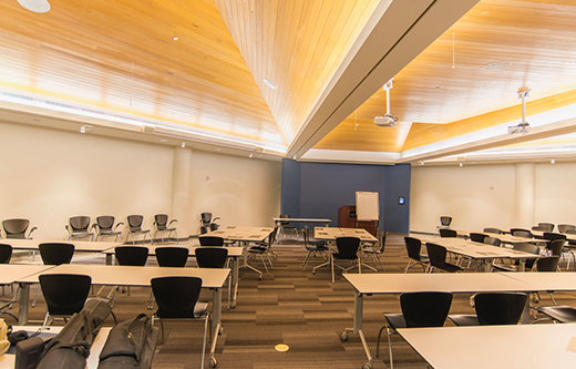 conference room in need of soundproofing with a set of acoustic panels by NetWell