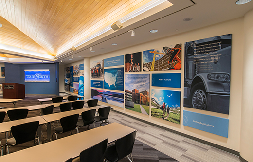 conference room soundproofing with imaged wrapped designer sound panels