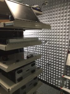 acoustic foam panels control computer rack noise