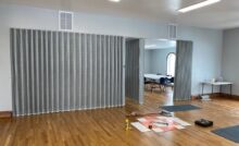 Room Divider Sound Barrier Curtain System
